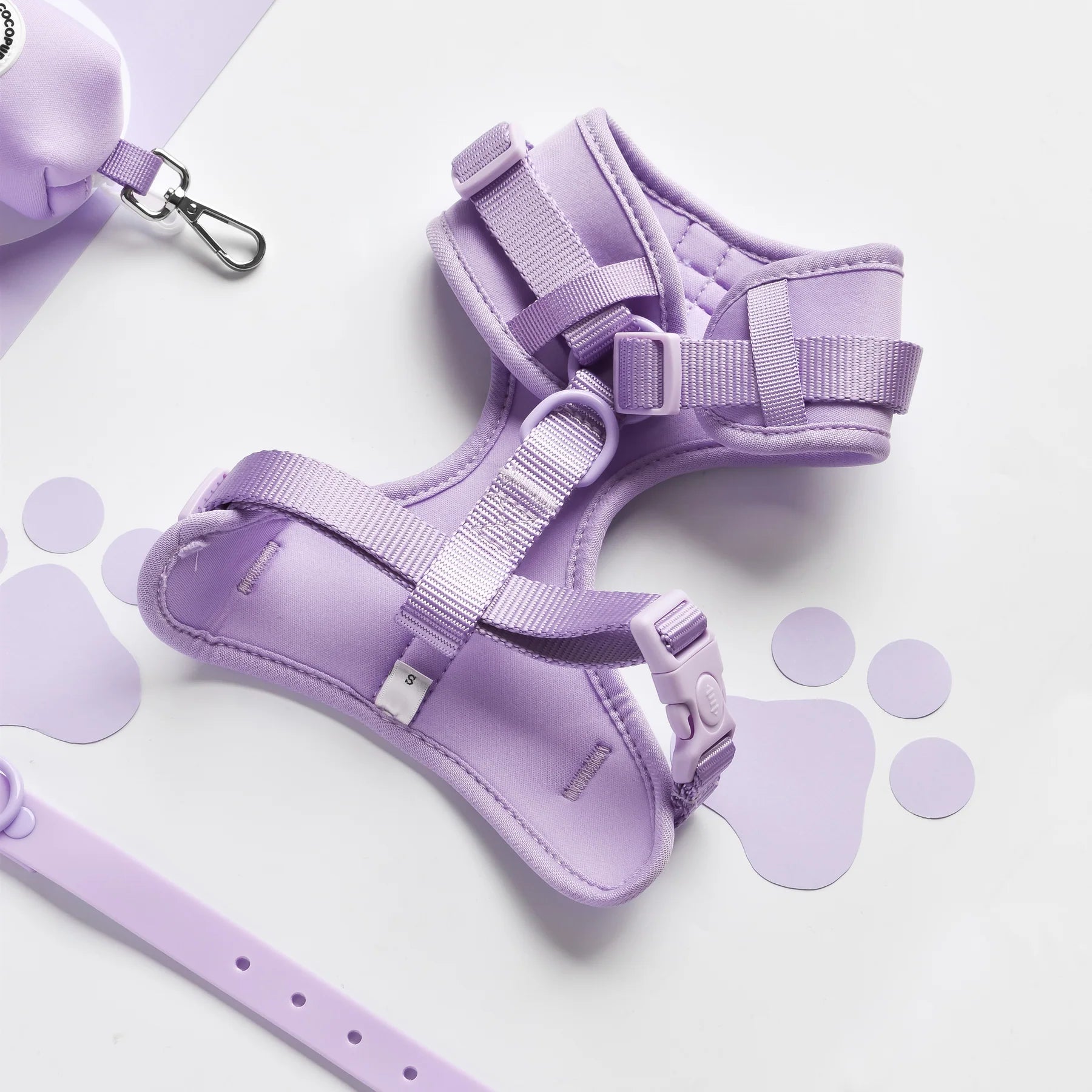 Harnais NAKD violet- Cocopup London
