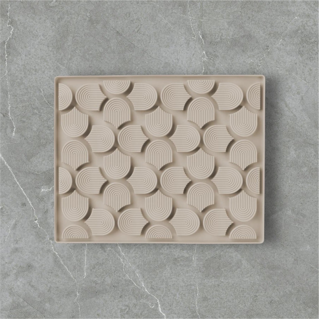 Tapis de fouille Maze Cream