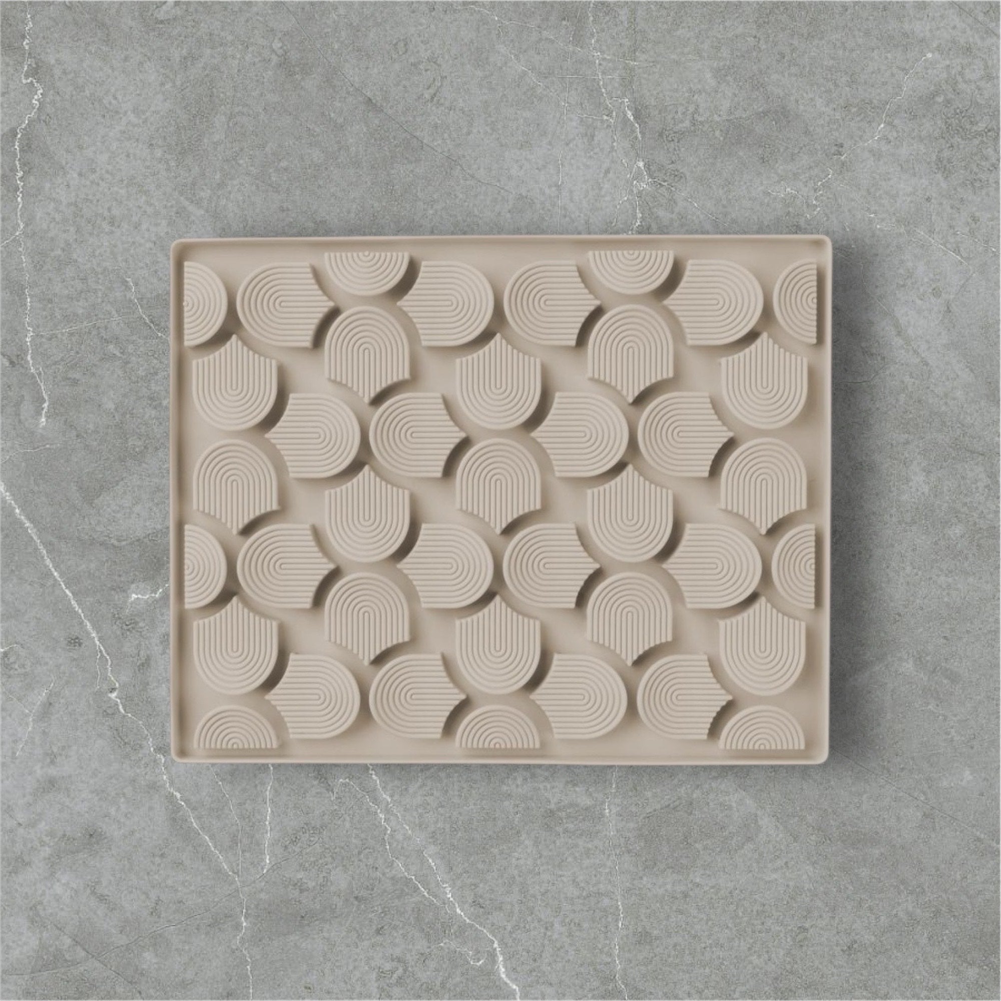 Tapis de fouille Maze Cream