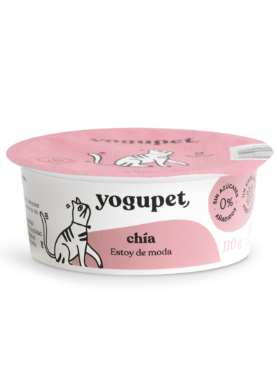 Yaourt pour chat au graines de chia – Yogupet