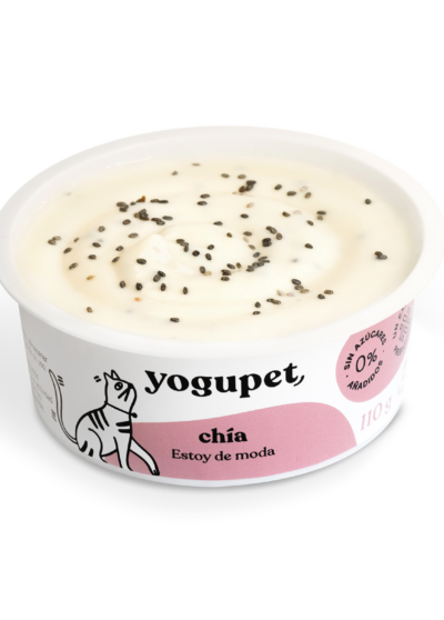 Yaourt pour chat au graines de chia – Yogupet