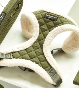 Harnais Kaki sherpa pour Chien – Cocopup London
