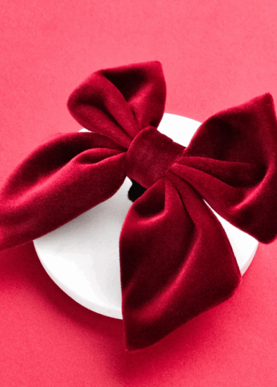 Nœud papillon Velours Sailor – COCOPUP London